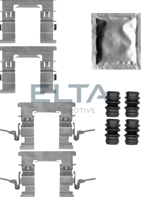 Accessory Kit, disc brake pad (EA8870)