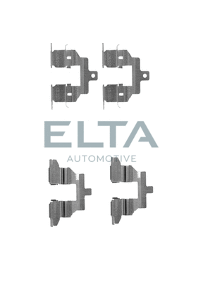 Accessory Kit, disc brake pad (EA8709)