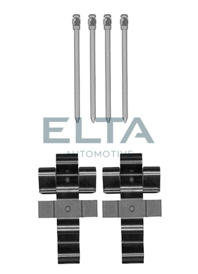 Accessory Kit, disc brake pad (EA8763)