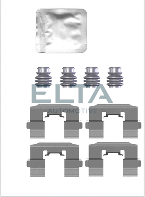Accessory Kit, disc brake pad (EA8788)