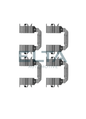 Accessory Kit, disc brake pad (EA8733)