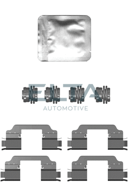 Accessory Kit, disc brake pad (EA8893)