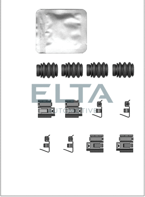 Accessory Kit, disc brake pad (EA8923)