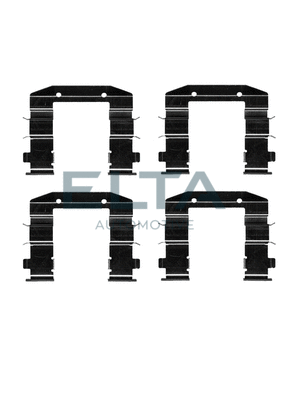 Accessory Kit, disc brake pad (EA8832)