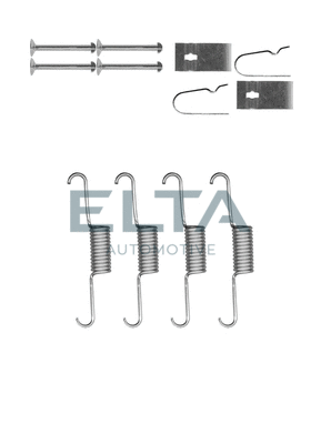 Accessory Kit, parking brake shoes (EA8183)