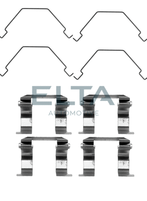 Accessory Kit, disc brake pad (EA8586)