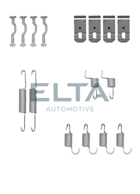 Accessory Kit, parking brake shoes (EA8151)