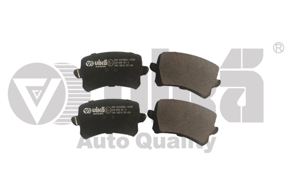 Brake Pad Set, disc brake (66981056201)