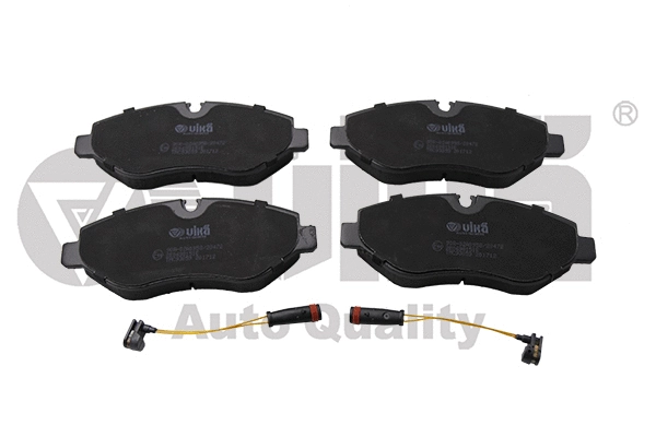 Brake Pad Set, disc brake (66981689801)
