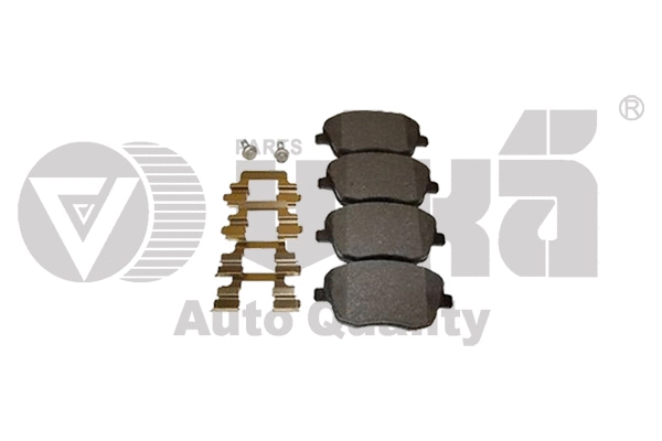 Brake Pad Set, disc brake (66981104301)