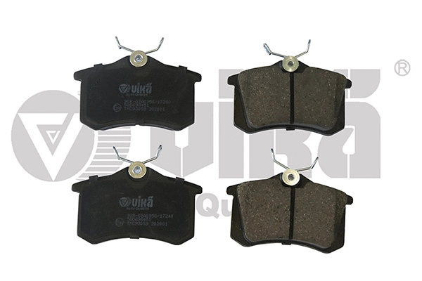Brake Pad Set, disc brake (66981693201)