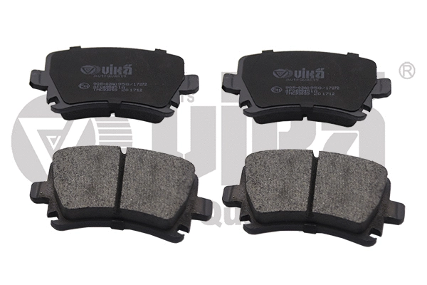 Brake Pad Set, disc brake (66981101401)