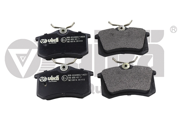 Brake Pad Set, disc brake (66981100801)