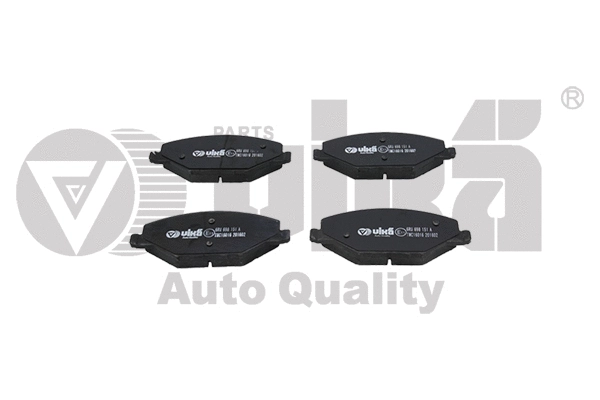 Brake Pad Set, disc brake (66981218501)