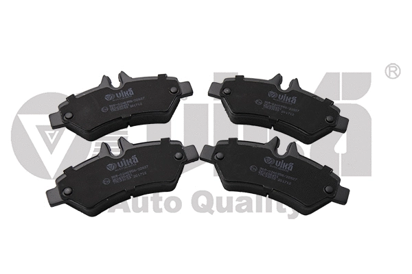 Brake Pad Set, disc brake (66981690001)
