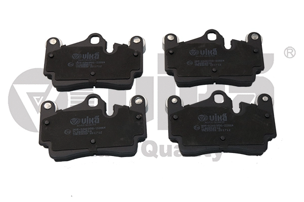 Brake Pad Set, disc brake (66981104401)