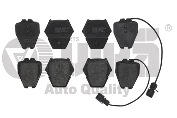 Brake Pad Set, disc brake (66981691601)