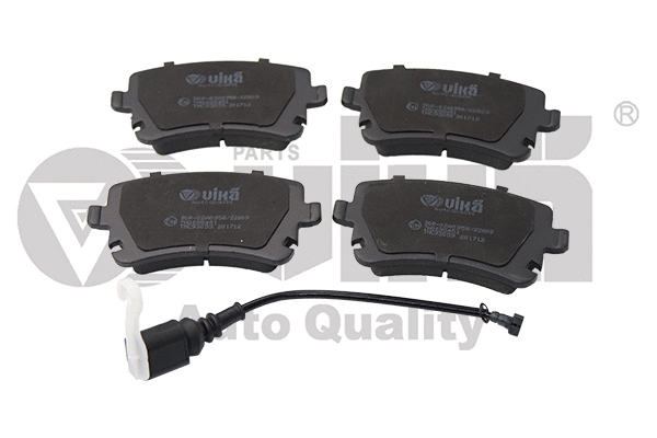 Brake Pad Set, disc brake (66981103201)
