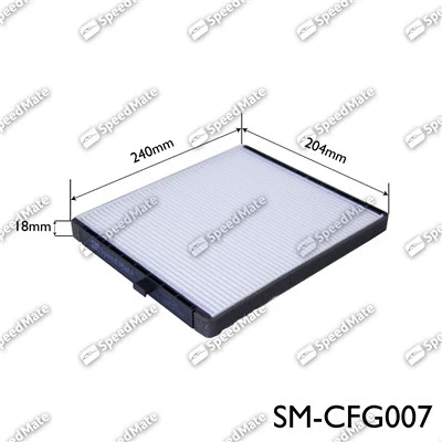 Filter, cabin air (SM-CFG007)
