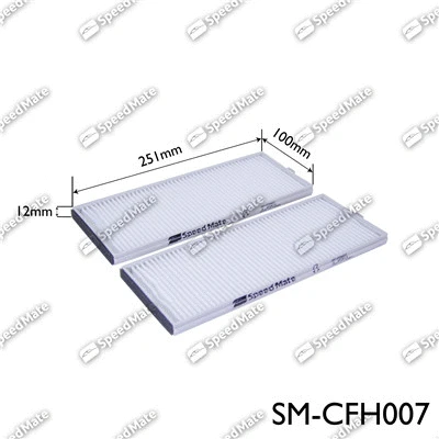 Filter, cabin air (SM-CFH007)