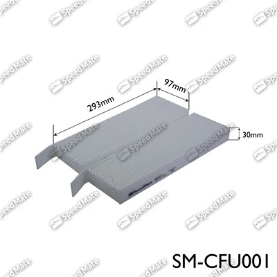 Filter, cabin air (SM-CFU001)