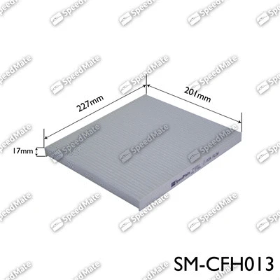 Filter, cabin air (SM-CFH013)