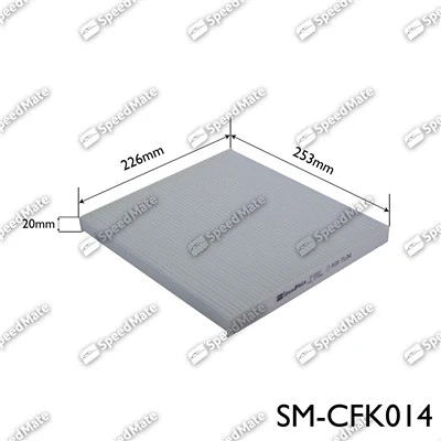 Filter, cabin air (SM-CFK014)