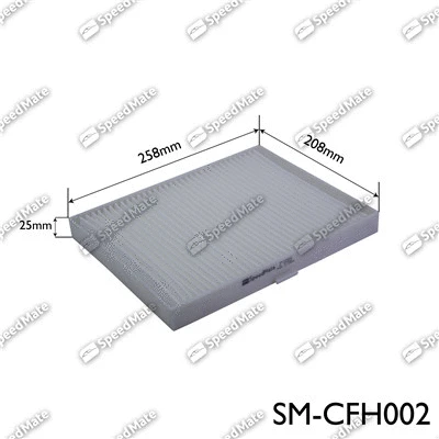Filter, cabin air (SM-CFH002)