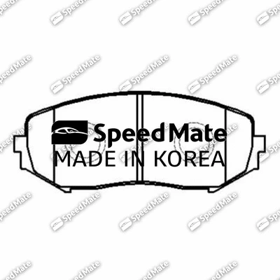 Brake Pad Set, disc brake (SM-BPJ429)