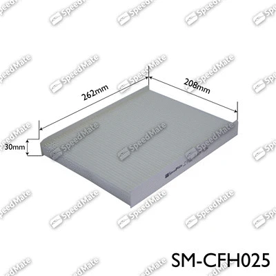 Filter, cabin air (SM-CFH025)