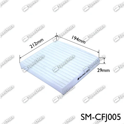 Filter, cabin air (SM-CFJ005)
