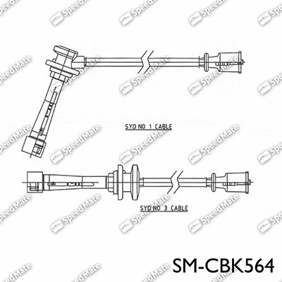 Ignition Cable Kit (SM-CBK564)