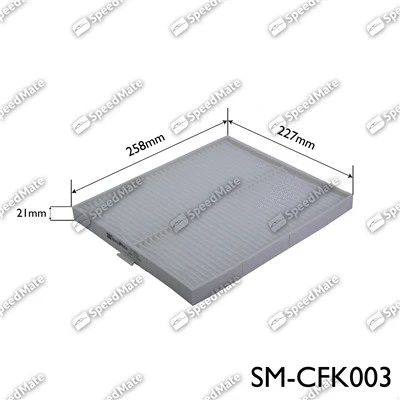 Filter, cabin air (SM-CFK003)