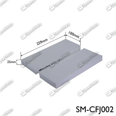 Filter, cabin air (SM-CFJ002)