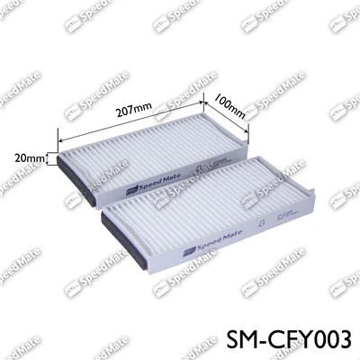 Filter, cabin air (SM-CFY003)