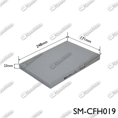 Filter, cabin air (SM-CFH019)
