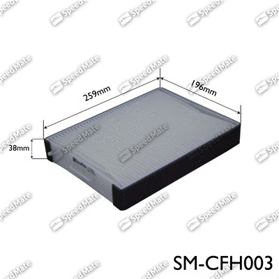 Filter, cabin air (SM-CFH003)