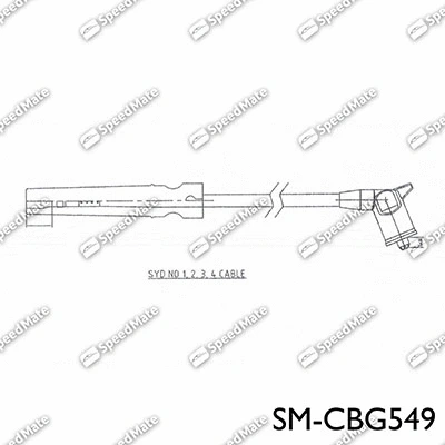 Ignition Cable Kit (SM-CBG549)