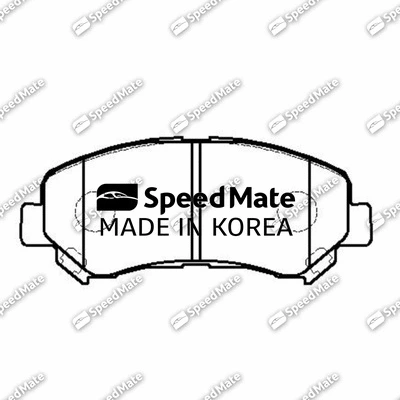 Brake Pad Set, disc brake (SM-BPJ238)