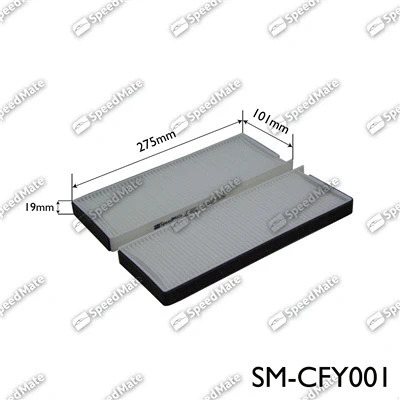 Filter, cabin air (SM-CFY001)