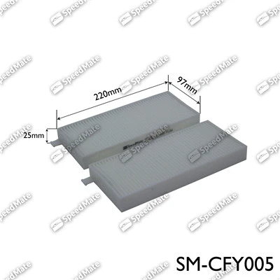 Filter, cabin air (SM-CFY005)