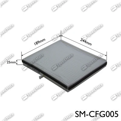Filter, cabin air (SM-CFG005)