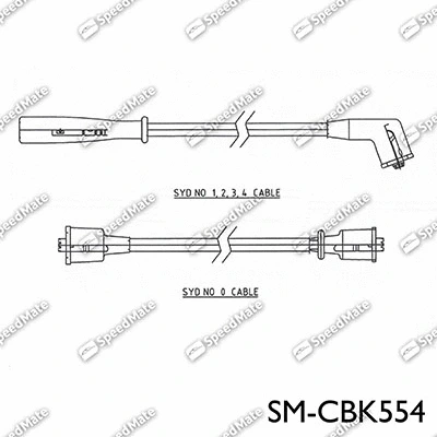 Ignition Cable Kit (SM-CBK554)