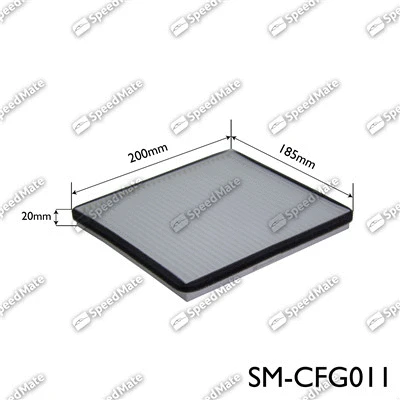 Filter, cabin air (SM-CFG011)
