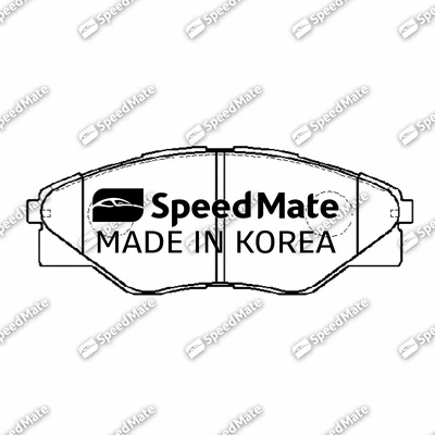 Brake Pad Set, disc brake (SM-BPJ765)