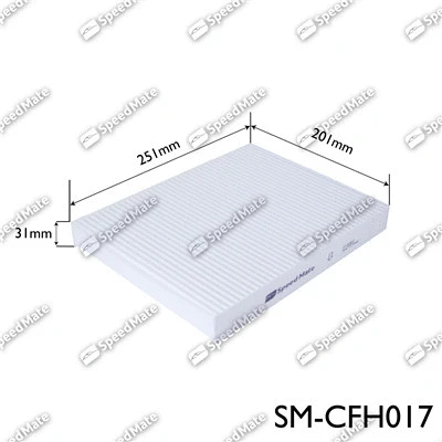 Filter, cabin air (SM-CFH017)
