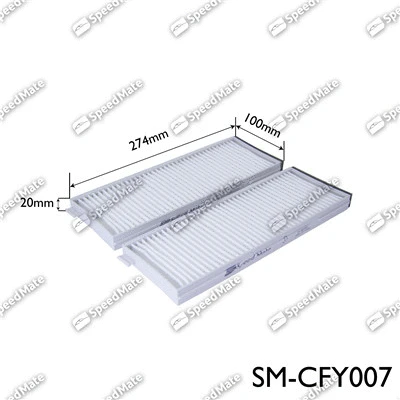 Filter, cabin air (SM-CFY007)