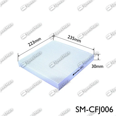 Filter, cabin air (SM-CFJ006)