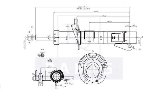 Shock Absorber (AM10163)