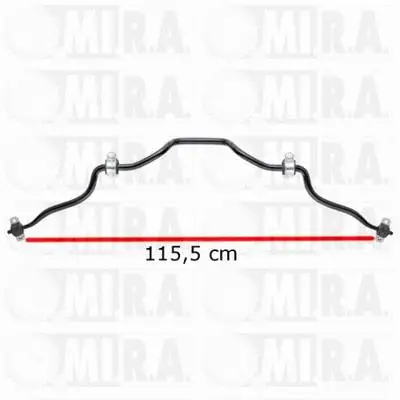 Mounting, stabiliser bar (37/5022)